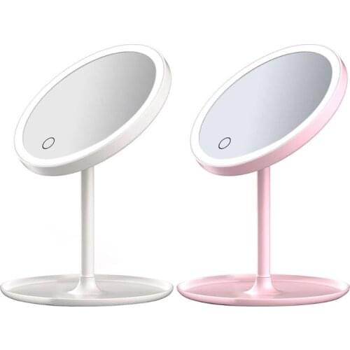 Makeup Mirror with 3 Level Led Light Dressing Table Mirror Beauty Ring Light