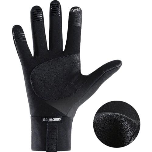Winter Non-Slip Waterproof And Windproof Bicycle Gloves Fishing Gloves Skiing And Riding Waterproof Non-Slip Gloves Warm Gloves