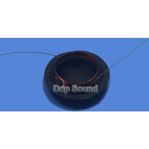 2pcs 20.4mm Tweeter Voice Coil Horn Speaker Treble Silk Sound Film Diaphragm Drive Head Repair Parts