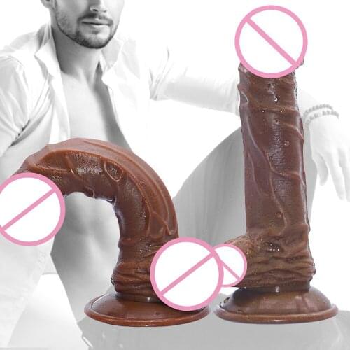 20.5CM Huge Dildo Realistic Penis Dildo With Suction Cup For Women Sex Toys Vaginal Massage G Spot Stimulator Female Masturbator