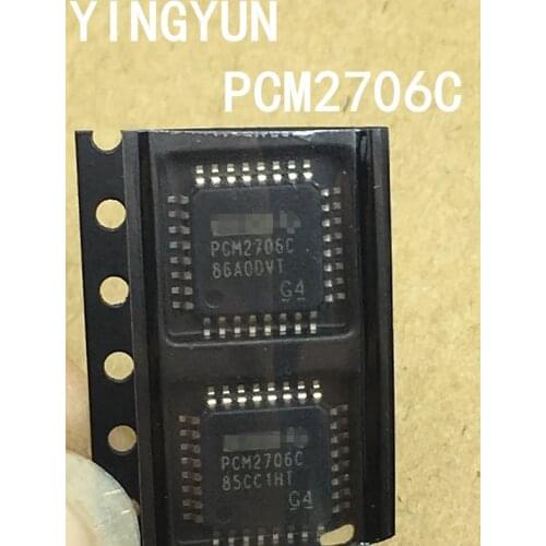 5PCS/LOT PCM2706 PCM2706CPJT PCM2706C QFP32 New original