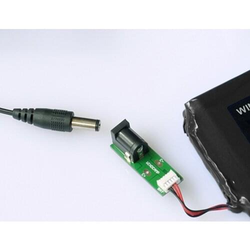 DYKB Charger Adapter Built-in lithium battery Conversion external charging adapter board for YAESU FT-817 FT-818 HAM WLB-817S