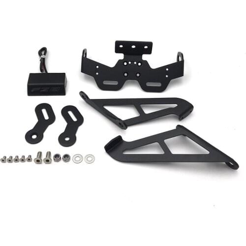 Aftermarket free shipping motorcycle part Tail Tidy Fender Eliminator License Plate Holder For Yamaha FZ-1N FZ1 FZ-8 Fazer black