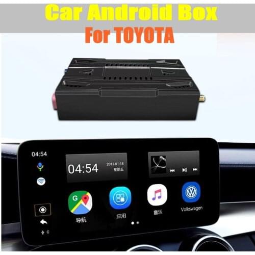 For TOYOTA 4Runner/Corolla/Prius Prime/Highlander/Sequoia/Supra/Tacoma/Alphard/Vellfire AUTO Android System Decoder Upgrade Box