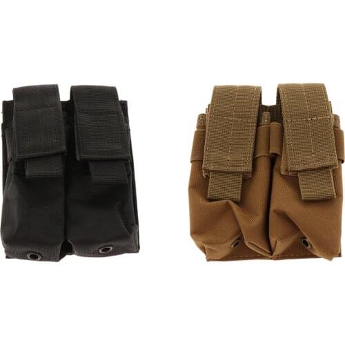 Moller Double Pouch Multi Tool Organizer Pouch Fishing Waist Bag for Small Fishing Camping Hiking Backpacking Accessories