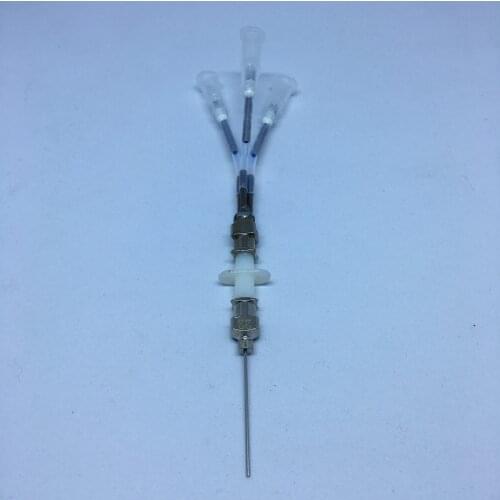 Electrospinning Blended 3-in-1 Needle Micro-mixing, Multi-component Side by Side, Multi-layer, Detachable