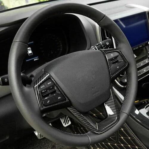 JXKaFa Car Interior Steering Wheel Button Switch Frame Cover Trim Styling For Hyundai IX35 2018 New ABS Accessories Car-covers