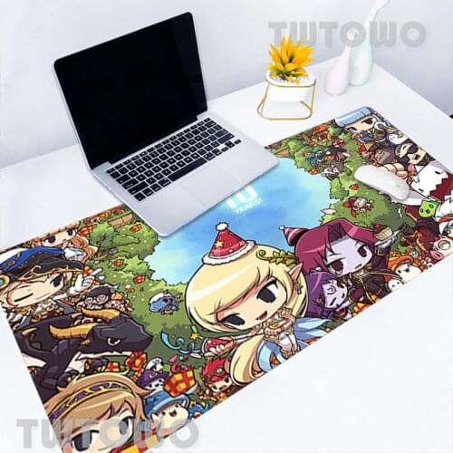 Maplestory Mouse Pad MousePad Desktop Mouse Pad Mouse Mat MousePads Natural Rubber Soft Hot Sell Custom Carpet PC Desk Pad