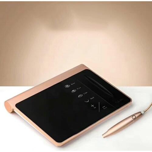 Top quality electric swiss motor tattoo machine kit digital permanent makeup eyebrow/lips/eyeliner/MTS micro 2pcs needles