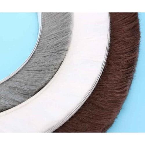 5M Self Adhesive Seal Strip Window Pile Brush Seal Strip Weatherstrip Draught Excluder Door Brush Swal Weather Strip