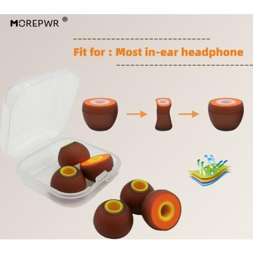 Earpads Replacement Silicone Earbuds for SONY WF-1000XM3 XBA-A1 QOA Pink Lady Audiosense AQ3 Foam Eartips