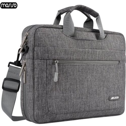 MOSISO Laptop Shoulder Bag 11 13.3 15.6 17.3 inch Waterproof Computer Bag Men Women Notebook Bag for MacBook Air Pro 13 15 Case
