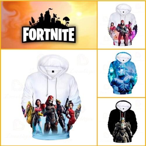 Men Cosplay Hoodie Victory Fortnite Kids Hero Childs Wear Battle Royale 3d Swearshirt Boys Girls Tops Sweatshirt Baby Clothes