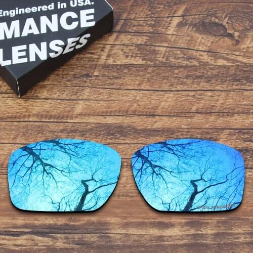 ToughAsNails Resist Seawater Corrosion Polarized Replacement Lenses for Oakley Big Taco Sunglasses Blue Mirrored (Lens Only)