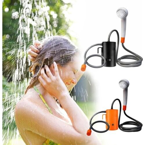 Outdoor Camping Electric Shower High Pressure Power Washer Electric Pump Outdoor Camping Travel Pet Portable Family Travel Tools