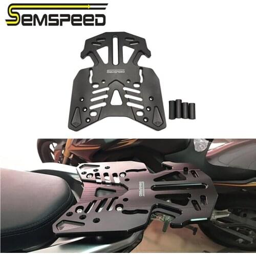 SEMSPEED Motorcycle Rear Luggage Bracket Carrier Tail Rack Top Box Case Shelf For Honda Forza 300 Forza 250 2014-2018 2019 2020