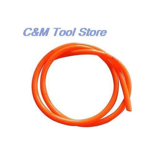 1Pcs Audew 1M Orange Motorcycle Dirt Bike Fuel Gas Oil Delivery Tube Hose Line Petrol Pipes 8mm O/D