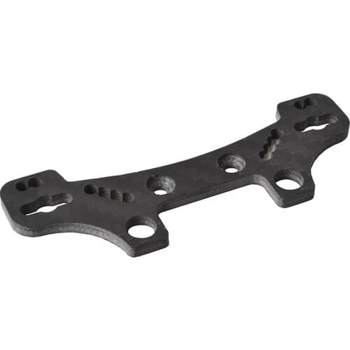 Shock Damper Stay Plate Carbon Fiber Shock Absorber 1:10 Spare Parts TT02 Truck Car Hobby Vehicles Model Modification