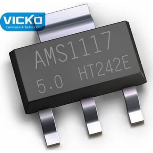 AMS1117-5.0 AMS1117-5.0V AMS1117 5.0V 1A SOT-223 Voltage Regulato new original
