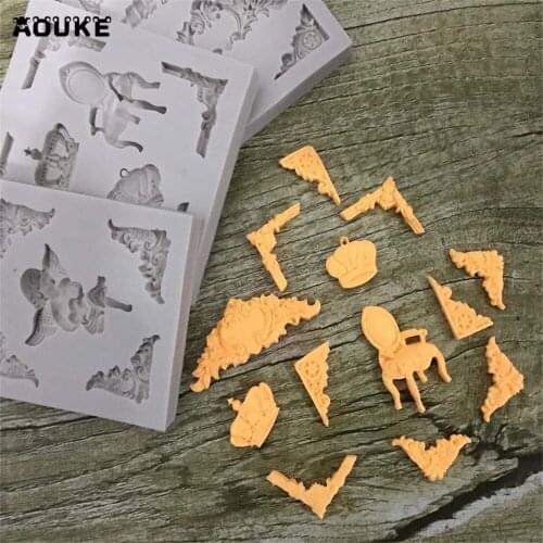 Angel Chair Pattern Style Shape Fondant Cake Silicone Mold Chocolate Pastry Mould Biscuits Decoration Molds Cookies Baking Tools