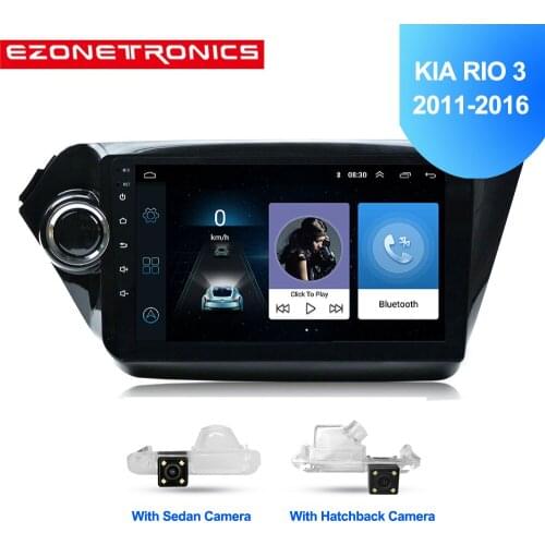 Auto Car Radio Multimedia Video Player Navigation GPS Android For KIA RIO accessories sedan no dvd 2din 11 12 13 14 15 2016 rio3