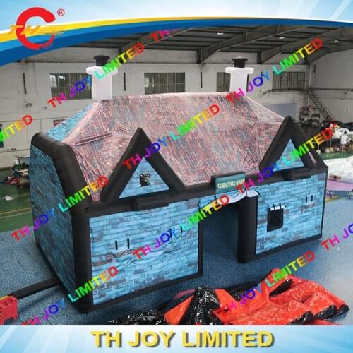 Free shipping, Giant outdoor tent irish pub table inflatable irish bar tent inflatable irish pub for sale