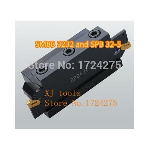 Free delivery of SPB32-5 NC cutter bar and SMBB 3232 CNC turret set for SP500/ZQMX5N-11-1E CNC blade
