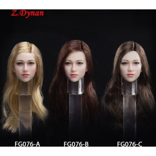 Fire Girl Toys 1/12 Anna Head Sculpt Feurope Emale Headplay for 6" Pale PHicen TBL Figure Model
