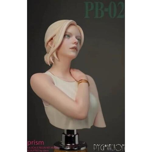 Garage Kit DPBY DACO female bust ratio unknown gk hand-made white model PB-02 blonde sister