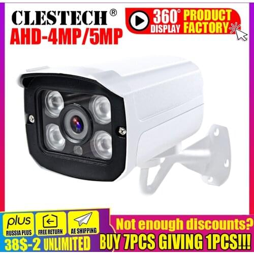 HD MetaL 4LED SONY-IMX326 FULL Digital CCTV AHD Camera 5MP 4MP 1080P HD AHDH outdoor Waterproof ip66 IR night vision have Bullet
