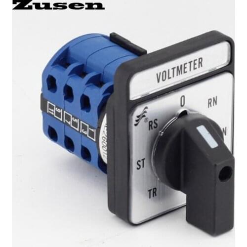 Zusen Cam Switch 20A YH5/3 3P 12 terminals Voltmeter selector switch