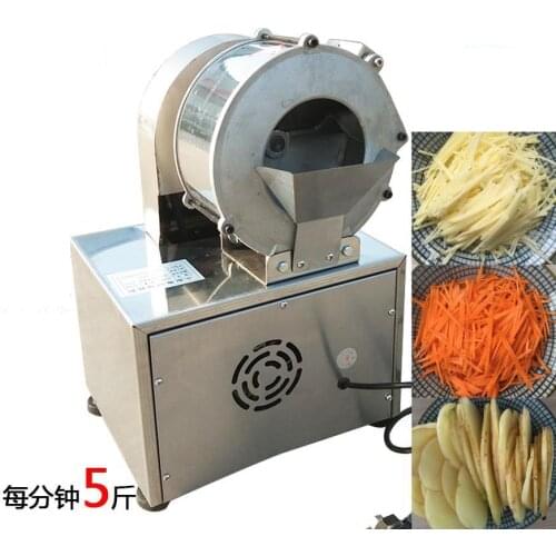 Multi-function Automatic Vegetable cutting machine Electric food shredder pepper Potato Grater Cutting Machine Slicing machine