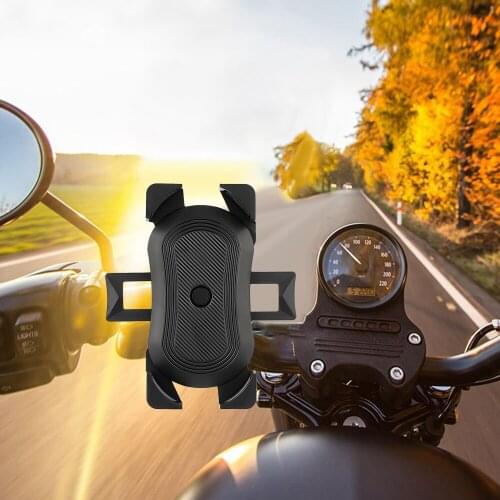 Motorcycle Bike Bicycle Handlebar Mount Holder For Cell Phone GPS Stand Mechanical Holder For IPhone Samsung
