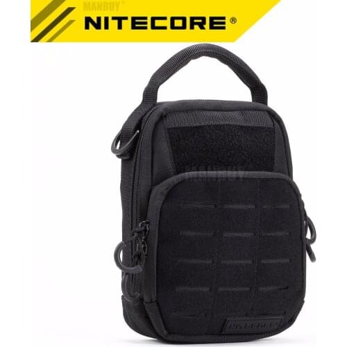 Original Nitecore NDP20 Multifunctional Daily Pouch for Outdoor Camping Man Bag Tool Packaging Bag Portable Lighting Accessories