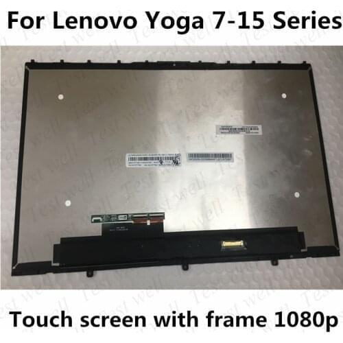 Original 15.6'' For Lenovo Yoga 7-15 Yoga 7-15ITL Yoga 7-15ITL5 82BJ FHD LCD Touch Screen Digitizer Laptop Replacement Assembly