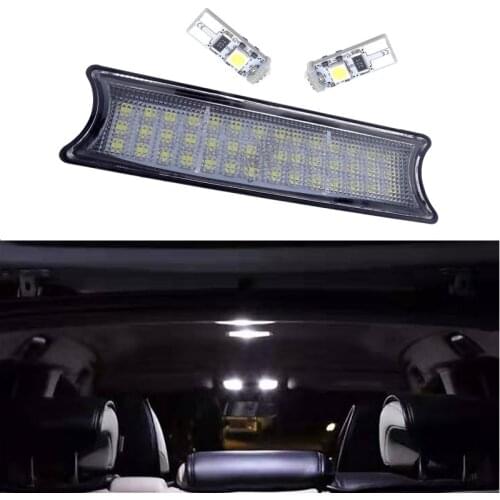 Fit For BMW E46 One Piece Car LED Roof Dome Light Night Error Free Install Singal Reading Lamps Interior Decoration Accessories