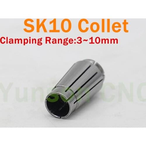 SK10 Collet Spring Collet for CNC Router High Speed Task