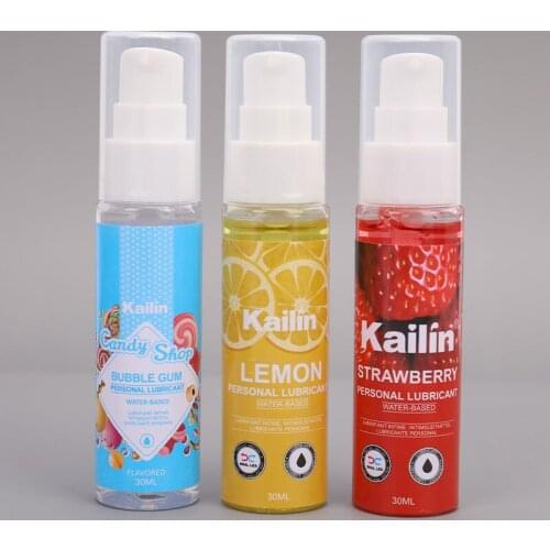 30ml Strawberry Flavor Edible Lubricant for Anal Vaginal Oral Sex Silicone Lubricating Oil Adult Sex Products Body Massage Gel