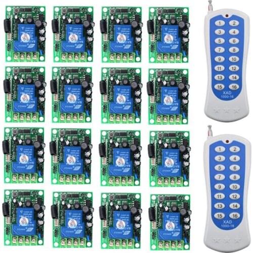 Wide Rang Voltage 85V~265V 30A 1CH Ch RF Wireless Remote Control System Remote &Receiver