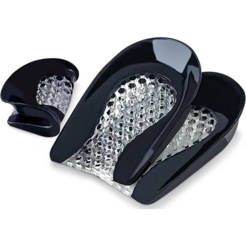 Silicone Gel Heel Cups Pads Plantar Fasciitis Cushions Foot Inserts Sole Protectors