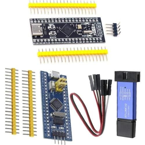 ST-LINK V2 Simulator Download Programmer STM32F103C8T6 ARM STM32 Minimum System Development Board STM32F401 STM32F411 STM32F4