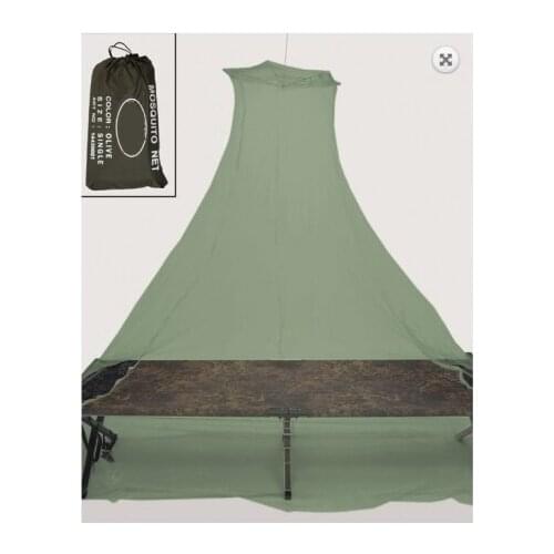 Single mosquito net with bag