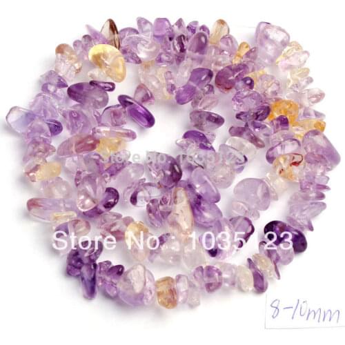 High Quality 5-8mm Natural Ametrines Freeform Gravel Loose Beads Strand 40-42cm Jewelry Making Free Shipping w366
