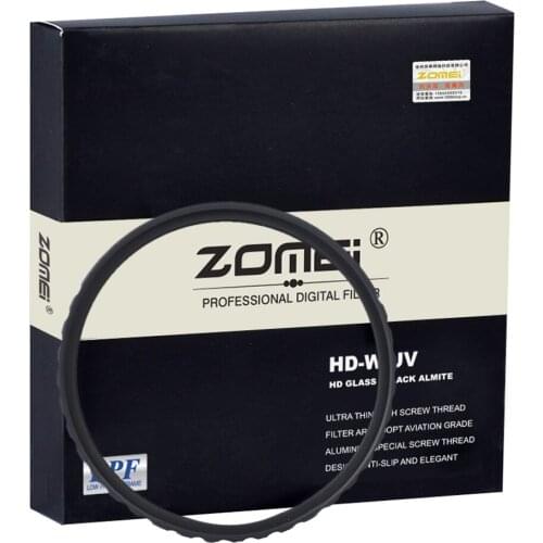 Zomei HD SLIM UV Pro Filter HD-UV High Definition Ultra-Violet Lens Protector Digital SLR Camera Lens 52/58/67/72/77/82mm