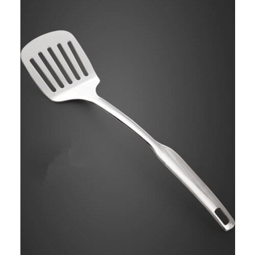 1PC Stainless steel Kitchenware Cooking Tools set Kitchen Gadgets Utensils Restaurant Cookware Ladle Soup Spoon Turner PK 009