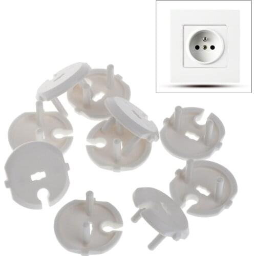 10Pcs/Lot French Standard Baby Safety Plug Socket Protective Cover Children Care