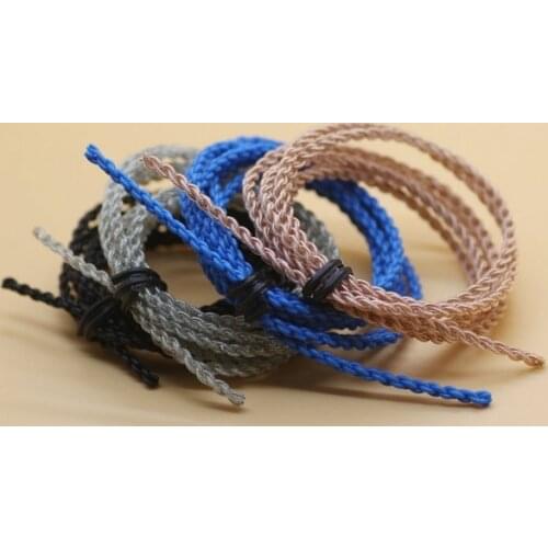 DIY earphone wire single crystal copper cable 10pcs