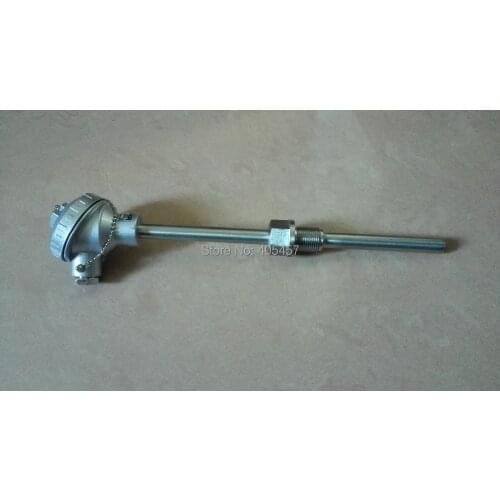 1500*1350m WRN-230 K type fabricated thermocouple ,industrial temperature sensor with screw