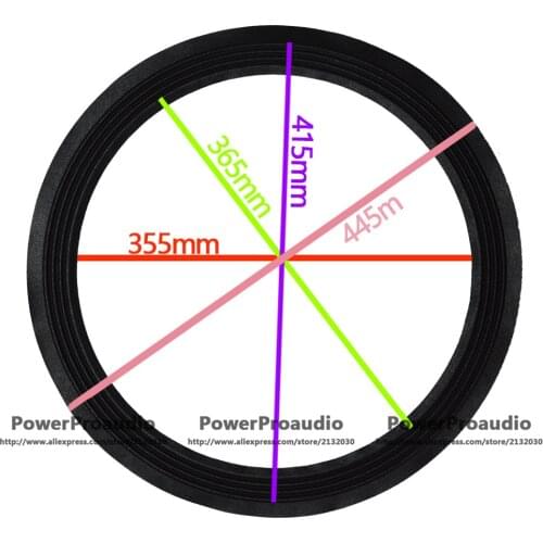 18 inch Repair woofer Cloth Surrounds For Speaker 445mm 415mm 365mm 355mm