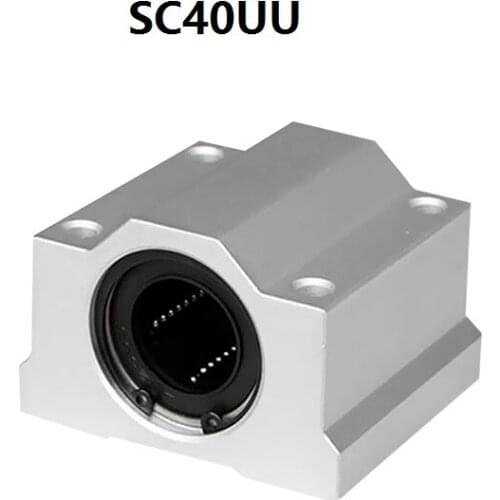 5pcs/lot SC40UU/SMA40UU SCS40UU 40mm linear rail shaft bearing blocks for CNC router router
